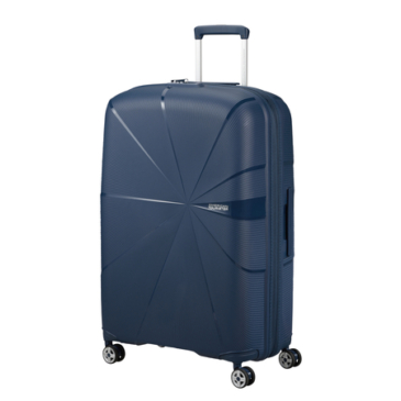 American Tourister Starvibe Spinner Bővíthető Bőrönd 77cm Navy 3 év garancia
