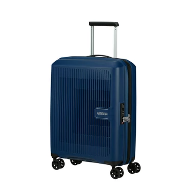 American Tourister Aerostep Spinner Kabinbőrönd 55cm Navy 3 év garancia