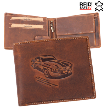 Giulio Autós bőr  pénztárca  RFID rendszerrel