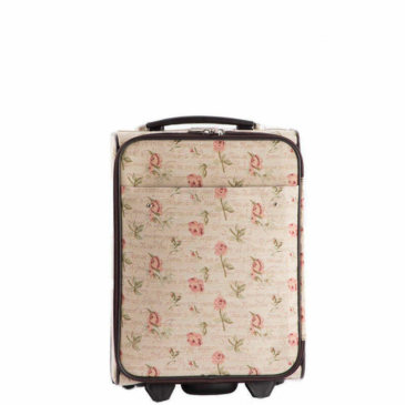 Virágos bőrönd kabin méret WIZZAIR RYANAIR méret