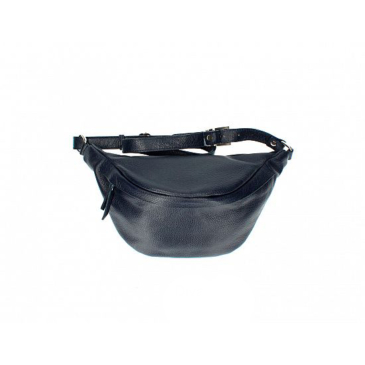 Valódi bőr női oldaltáska sötétkék színben TR247 BlueNavy