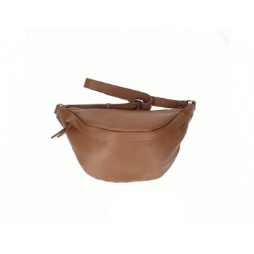 Valódi bőr női oldaltáska konyak színben TR247 Cognac