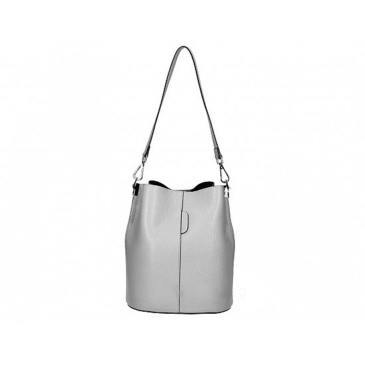 Valódi bőr női válltáska szürke színben S7220 Gray