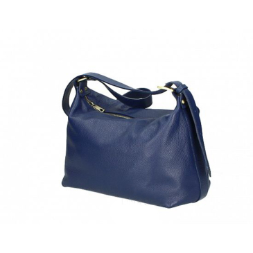 Valódi bőr női válltáska sötétkék színben TR224 