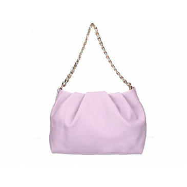 Valódi bőr női láncos táska világoslila színben S7243 Lilac