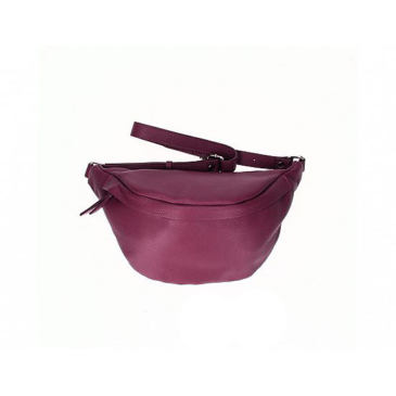 Valódi bőr női oldaltáska bordó színben TR247 Wine