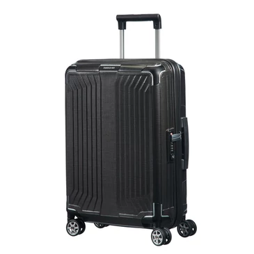 Samsonite Lite-Box Spinner Kabinbőrönd 55 cm Black 10 év garancia