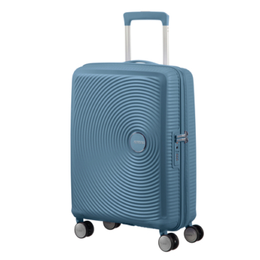 American Tourister Soundbox 55 Bőrönd StoneBlue