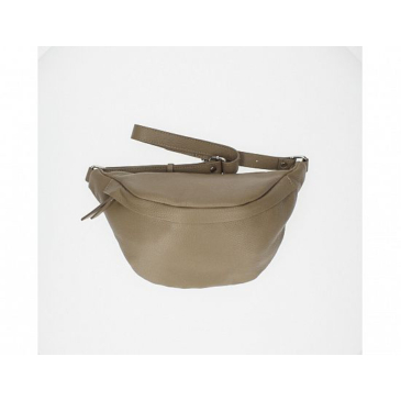 Valódi bőr női oldaltáska sötéttaupe színben TR247 DarkTaupe