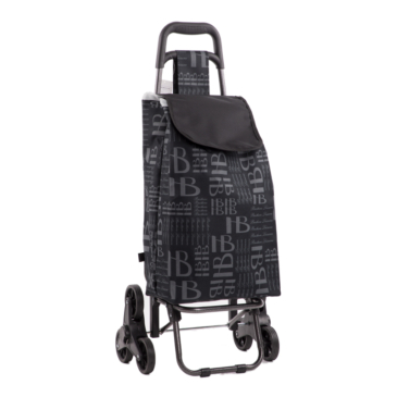 Gurulós lépcsőjáró bevásárlókocsi kihajtható ülőkével