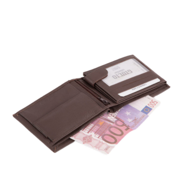 GIULIO valódi bőr férfi pénztárca  RFID rendszerrel ( 8 kártyatartó )