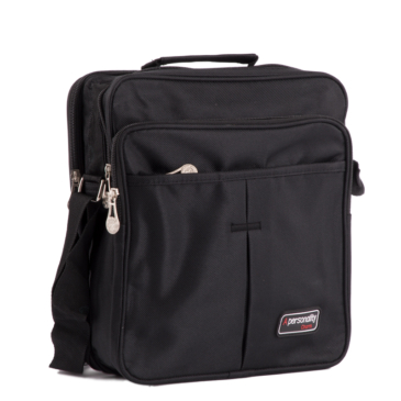 Férfi válltáska/oldaltáska fekete színben