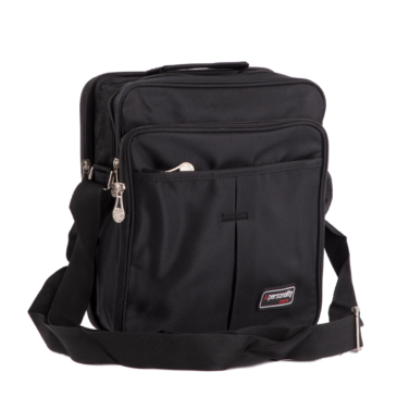 Férfi válltáska/oldaltáska fekete színben