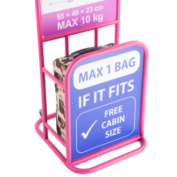 Emporio Valentini bőrönd ÚJ WIZZAIR RYANAIR méret