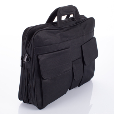 Fekete üzleti táska 17 " os laptoptartóval 608-2-black