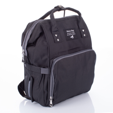 Fekete színű Hátizsák 39 X 25 X 18 cm 