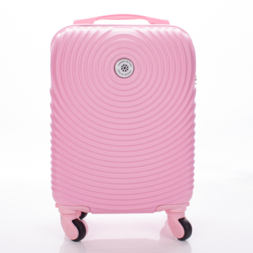 LEONARDO DA VINCI Bőrönd kabin XS méret kivehető kerékkel Keményfalú WIZZ ingyenes kabinbőrönd