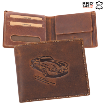 Giulio Autós pénztárca bőr  RFID rendszerrel