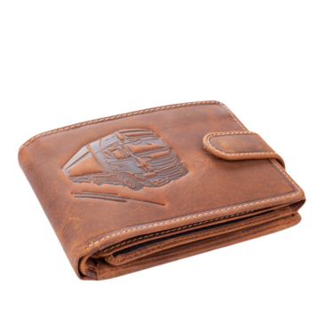 Giulio Kamionos pénztárca bőr díszdobozban RFID rendszerrel