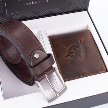 GIULIO horgász pénztárca és öv ajándékcsomag