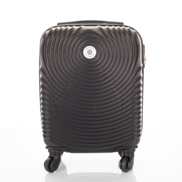 LEONARDO DA VINCI Bőrönd kabin XS méret kivehető kerékkel Keményfalú WIZZ ingyenes kabinbőrönd