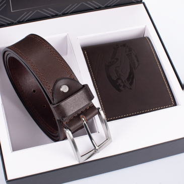 GIULIO autós pénztárca és öv ajándékcsomag