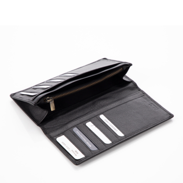 Stílusos GIULIO valódi bőr pénztárca RFID rendszerrel