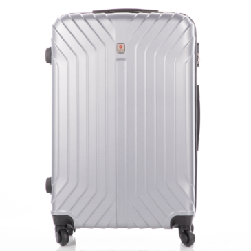 LEONARDO DA VINCI 507 Bőrönd nagy méret kagyló ezüst színben*