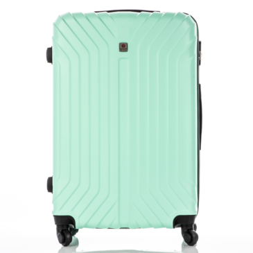 LEONARDO DA VINCI 507 Bőrönd nagy méret hűsítő Mentazöld színben