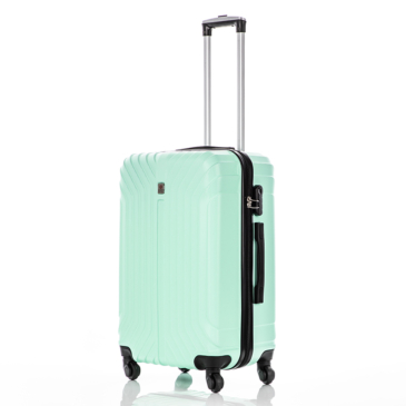 LEONARDO DA VINCI 507 Bőrönd nagy méret hűsítő Mentazöld színben