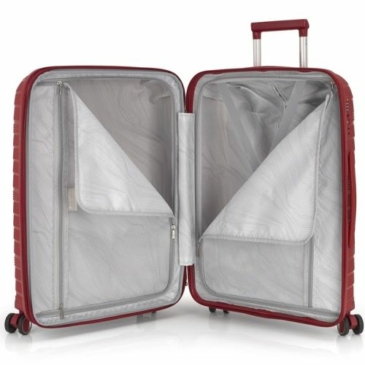 Gabol bőrönd közép méret GA-1220M Champagne ajándék bőröndhuzattal