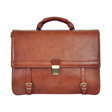 Pierre Cardin valódi bőr aktatáska