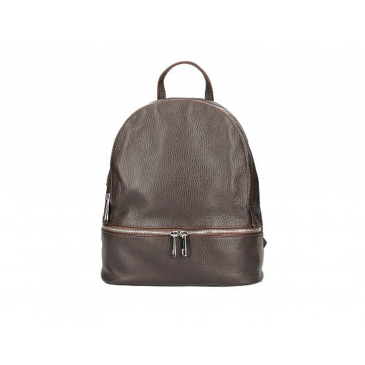 Valódi bőr női hátizsák sötétBarna