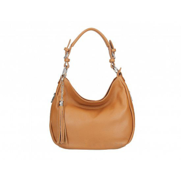 Valódi bőr női táska S7164_Cognac