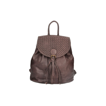 Valódi bőr női Hátizsák Zöld