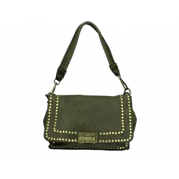 Valódi bőr női Táska Zöld