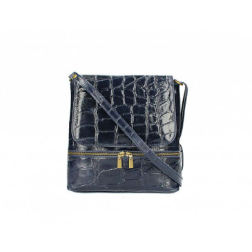 Valódi bőr női táska TR189 Sötétkék
