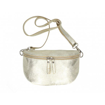 Valódi bőr Övtáska TR259 Arany