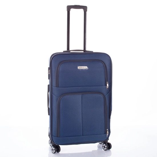 Bőrönd nagy méret kék színben