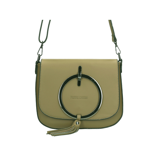 Pierre Cardin zöld Műbőr Női táska