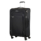 American Tourister Crosstrack Spinner bővíthető bőrönd 79 cm Black/Grey színben