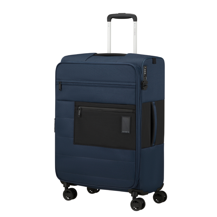 SAMSONITE VAYCAY SPINNER 66/24 EXP NAVY BLUE