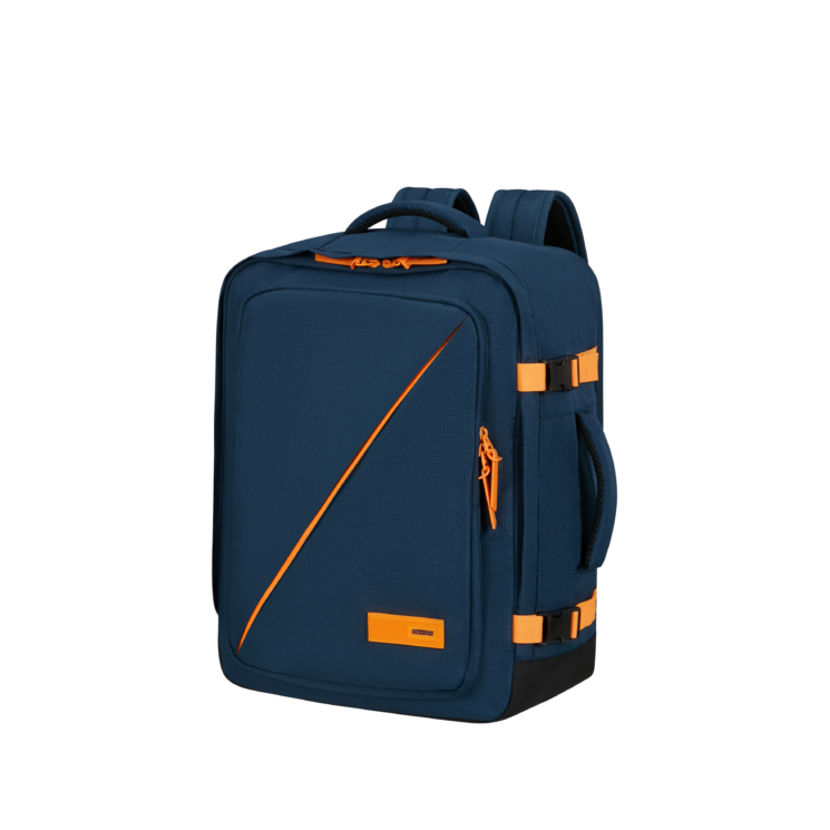 American Tourister 3 funkciós M kabin hátizsák Dark Navy/ Radiant Orange