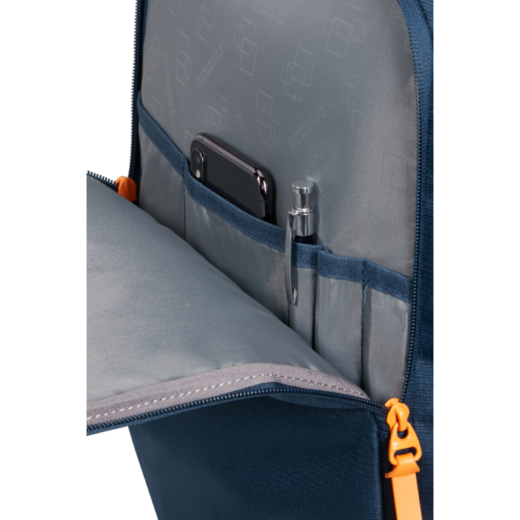 American Tourister 3 funkciós M kabin hátizsák Dark Navy/ Radiant Orange