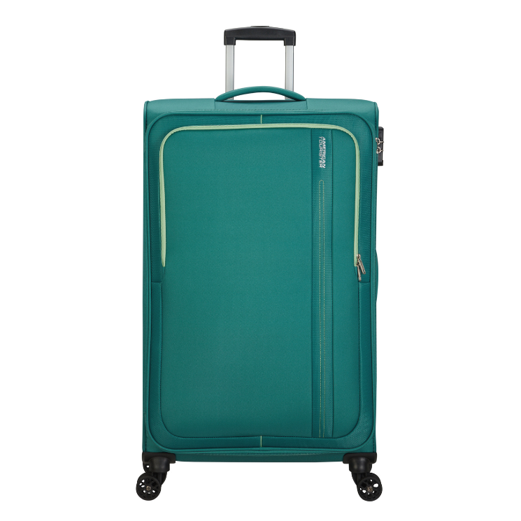 American Tourister Sea Seeker Spinner Bőrönd 80cm BayouGreen