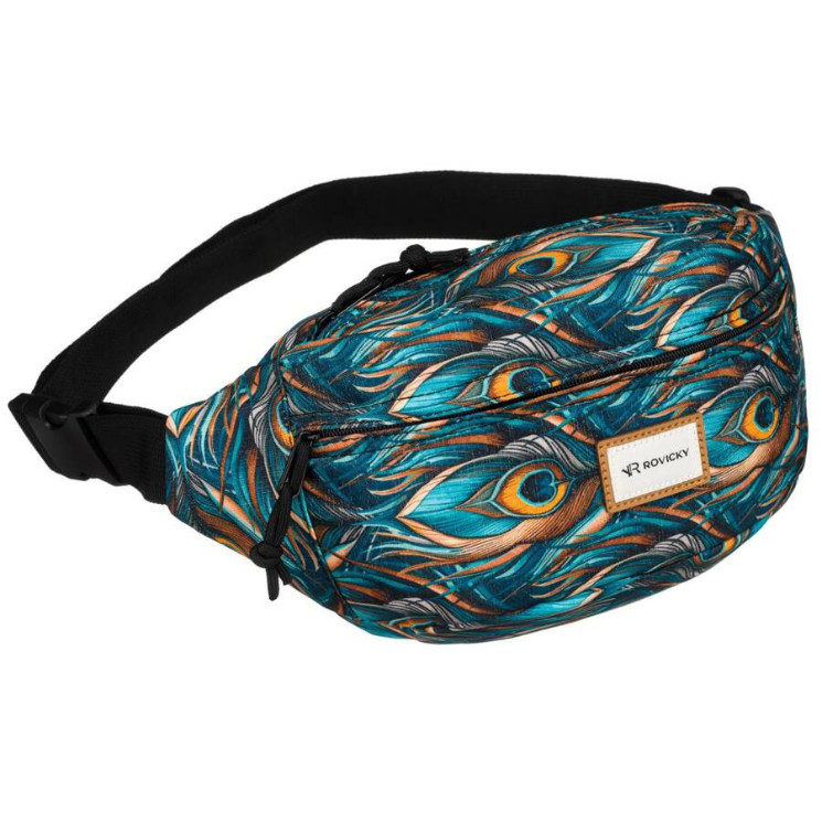 Tágas női Övtáska Divatos mintában