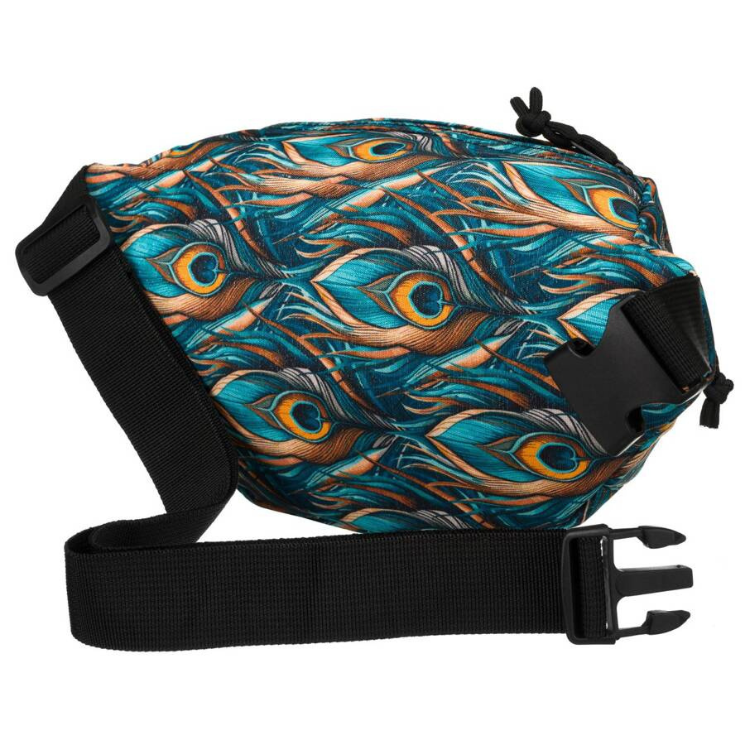 Tágas női Övtáska Divatos mintában