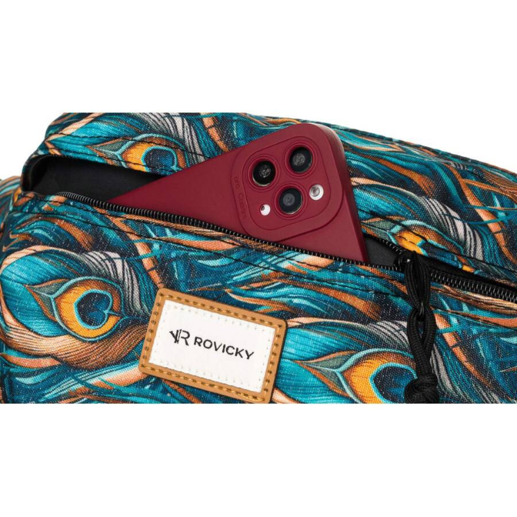 Tágas női Övtáska Divatos mintában