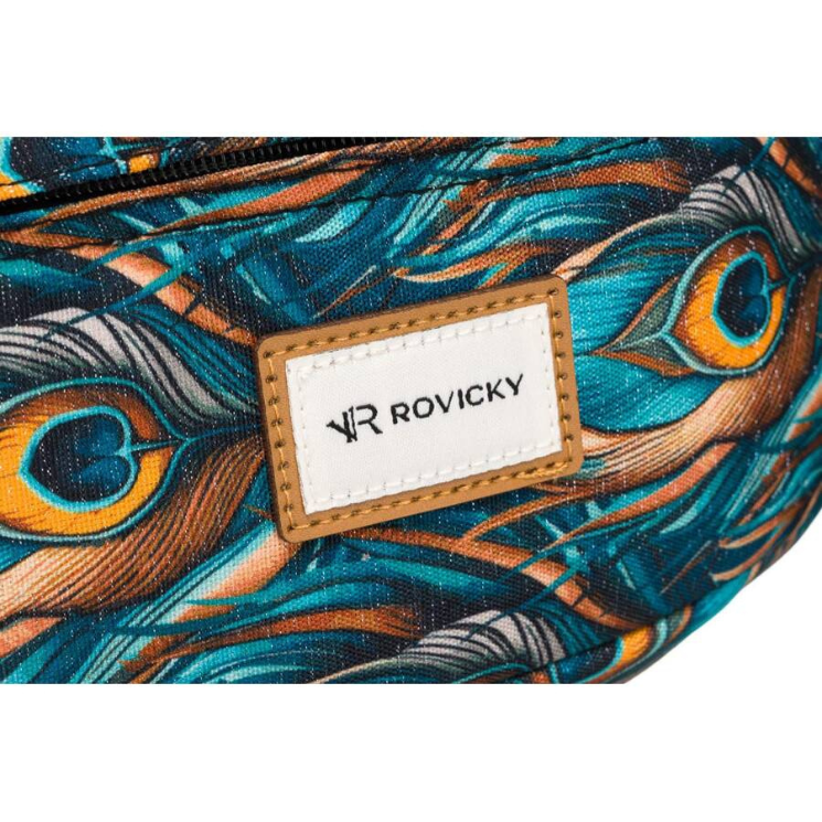 Tágas női Övtáska Divatos mintában