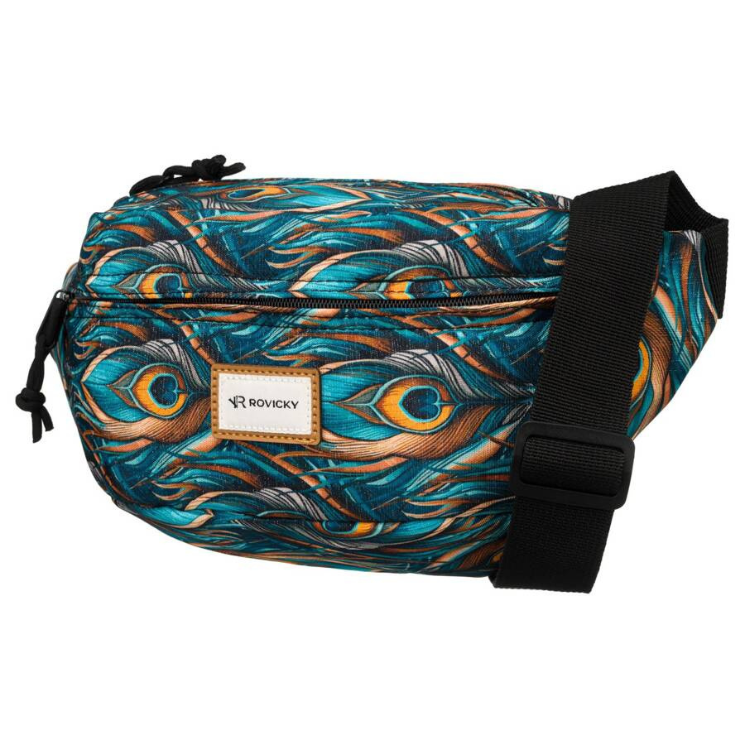 Tágas női Övtáska Divatos mintában